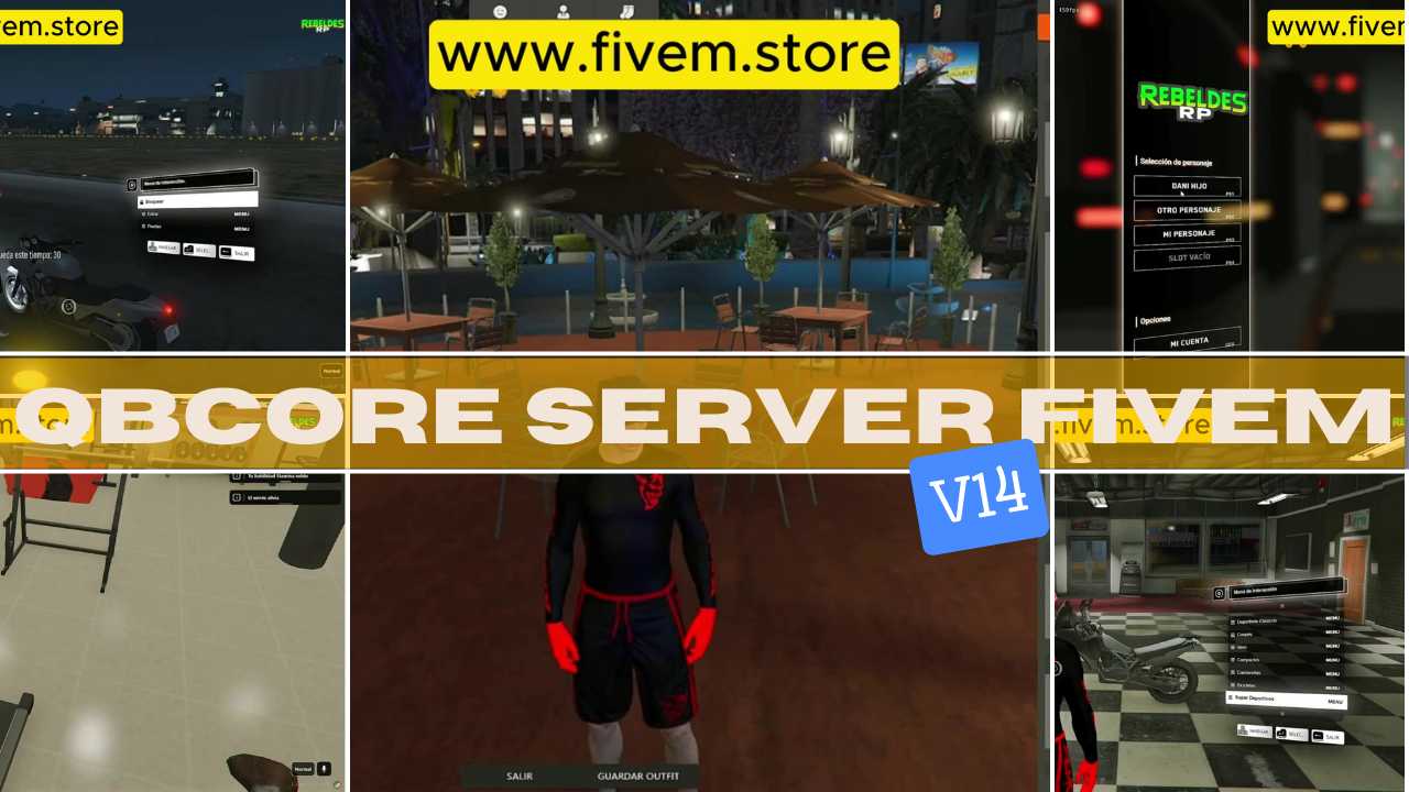 Qbcore Server Files Fivem Store