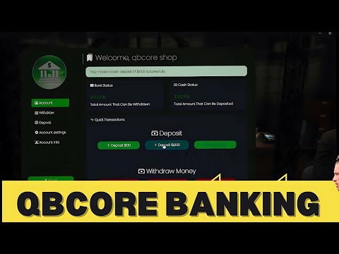 qbcore-banking System For QBCore Server