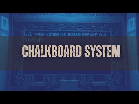 FiveM chalkboard system  | Exs Script