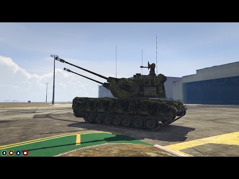 Fivem FlakPz Gepard | Army Vehicle