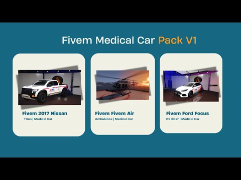 Fivem Medical Car Pack V1