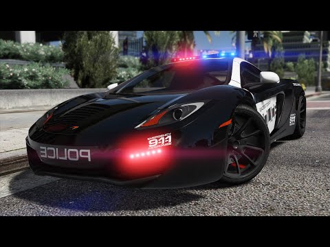 Fivem McLaren MP4 12C | Police Vehicle