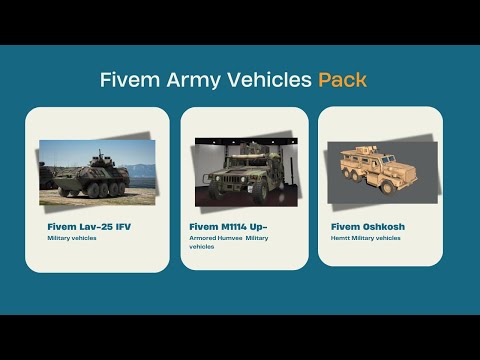 Fivem Army Vehicles Pack