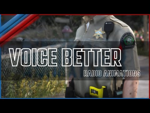 Fivem Voice Better Radio Animations  | Fivem Script | GTA 5