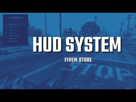 Fivem HUD System | Fivem Roleplay Scripts | Qbcore Script