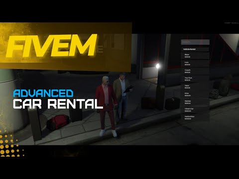 Fivem car rental script  For QBCore Server