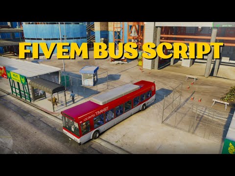 Fivem bus script | Qbcore Script | GTA V