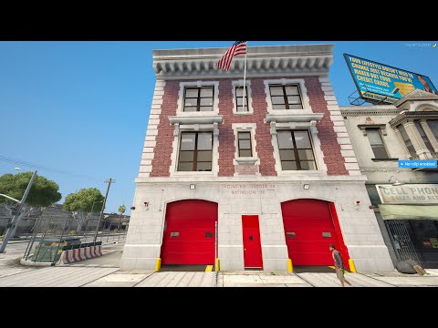 FiveM Fire Station Mlo Interior & map for Fivem Store| GTA 5