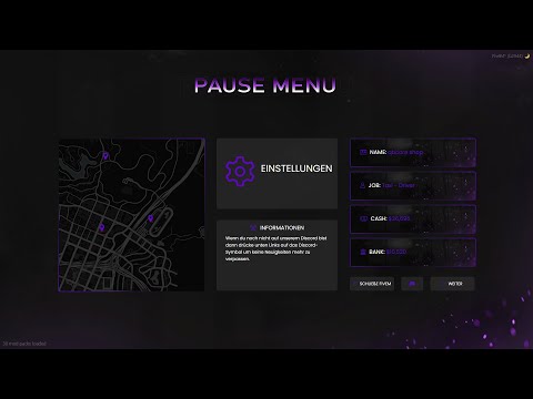 Fivem pause menu  | Fivem Script