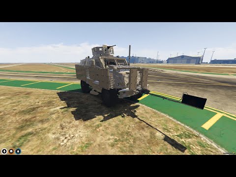 Fivem International Pro MRAP armored | Army Vehicle