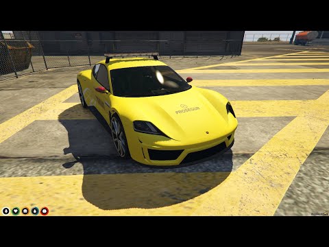 Fivem Porsche Taycan Car | FiveM Car & Vehicle | GTA 5