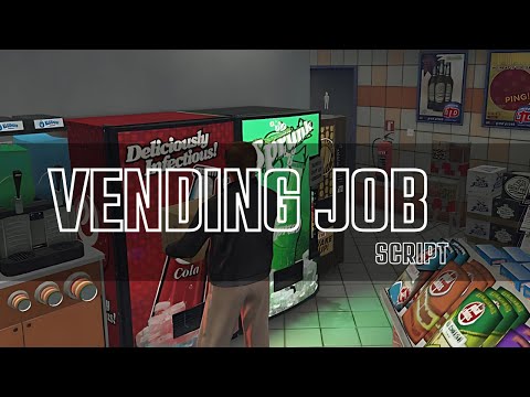 Fivem Vending Job Script Inspired by GTA Online | QBCore Script