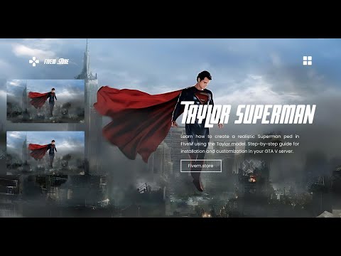 Fivem Taylor Superman Ped