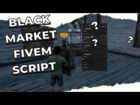 Fivem  Black Market Script   | Qbcore Script | GTA V