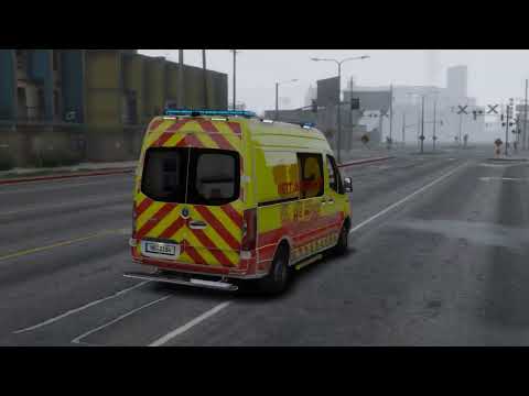 Fivem Mercedes Sprinter Facelift Hungarian Ambulance | German Vehicle