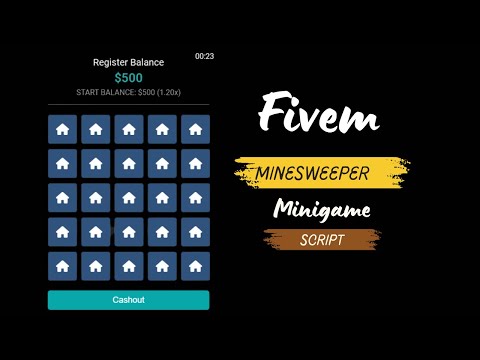 Fivem Minesweeper Minigame | Fivem script | Qbcore Script