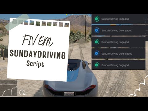 Fivem sundaydriving | QBCore Script