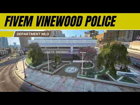 Fivem Vinewood Police Department MLO Interior & map for FIVEM MLO | GTA 5