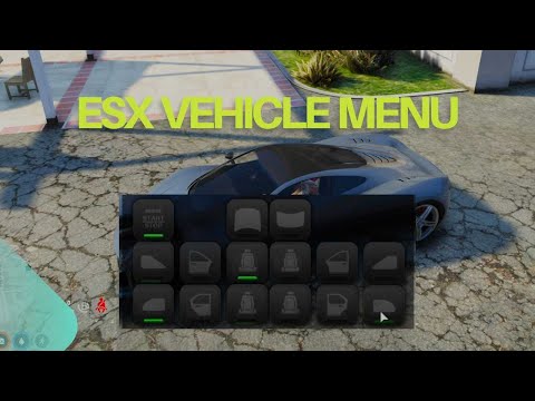 Esx Vehicle Menu For FiveM Server | ESX Scripts