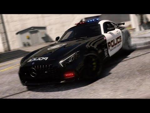 Fivem Mercedes-Benz AMG GT R 2017 | Police Vehicle