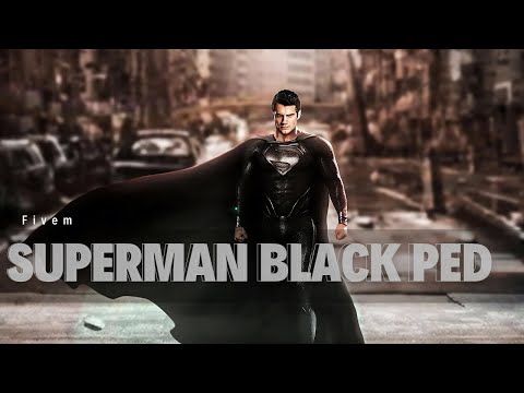 Fivem Superman Black Ped