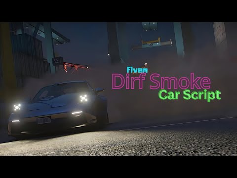 Fivem Dirf Smoke Car Script  | Fivem Script | GTA 5