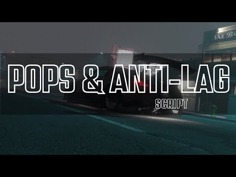 Fivem Pops & Anti Lag  | Qbcore Script | GTA V