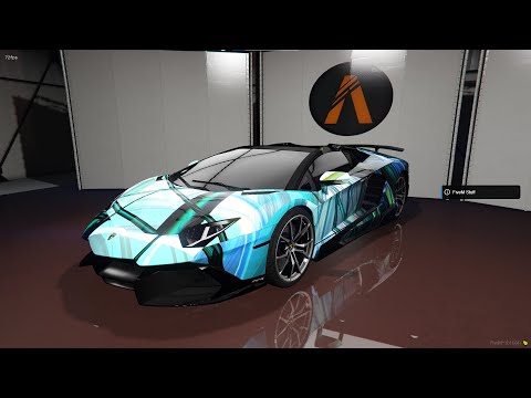 [FiveM Sport Car ] Fivem Lamborghini Aventador Car for your cutom server