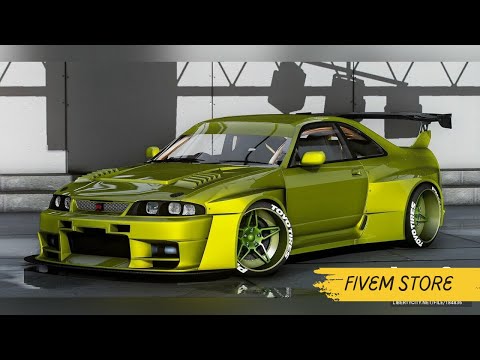 Fivem Nissan R33 Godzooky  | FiveM Car & Vehicle | GTA 5