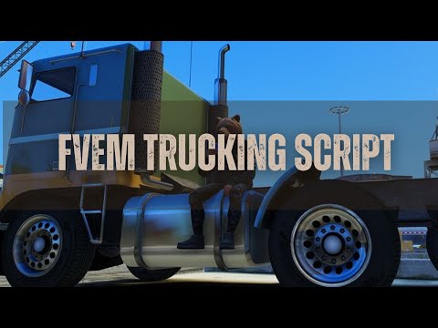 Fivem Trucking Script  | Qbcore Script | GTA V