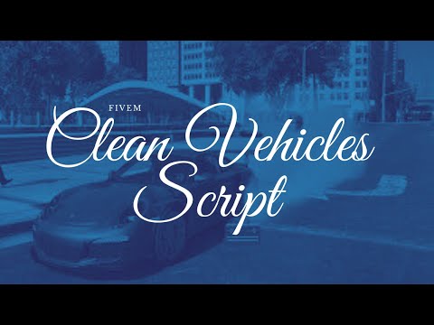 Fivem Clean Vehicles Script