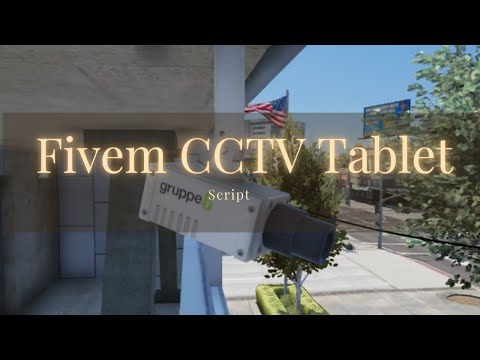 Fivem CCTV Tablet Script For System For QBCore Server