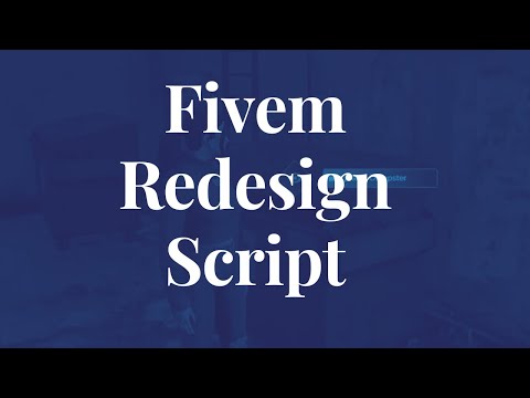 Fivem Redesign Script | Fivem script | Qbcore Script