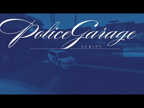 Fivem Police Garage Script  | Qbcore Script  | Fivem script