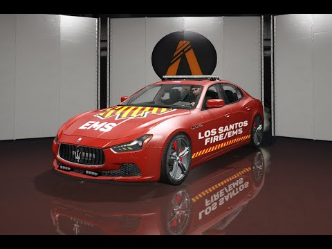 Fivem Maserati Ghibi Taxi | Medic Vehicles