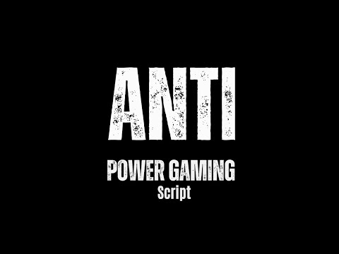 Fivem Anti Power Gaming Script  | Fivem Script | GTA 5