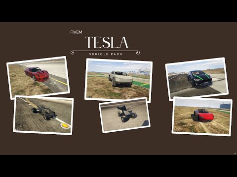 Fivem Tesla Vehicle Pack