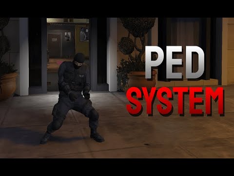 Fivem Ped system  | Exs Script | Qbcore Script