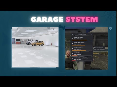 Fivem advanced garage System For Fivem Server