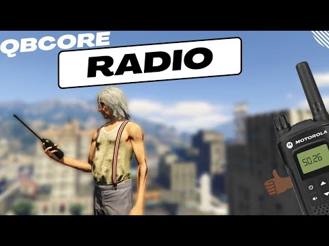 Qbcore radio  | QBCore Script | FiveM Scripts