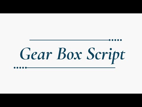 Fivem Gear Box Script Inspired by GTA Online | Fivem Script