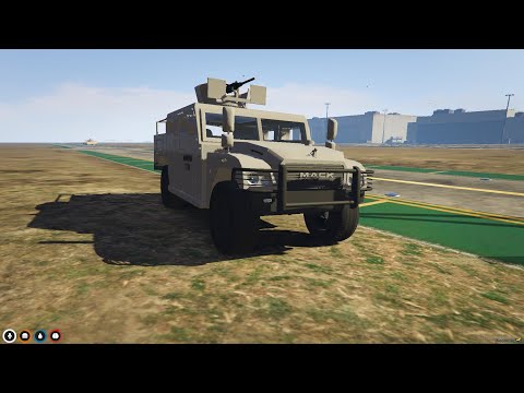 Fivem Mack Shepard SEMAR Marina / M2 / Mexico Mod | Army Vehicle