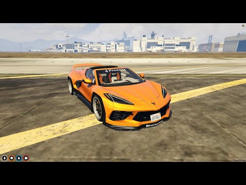 Fivem 2020 Chevrolet Corvette C8 Car | FiveM Sport Car & Vehicle