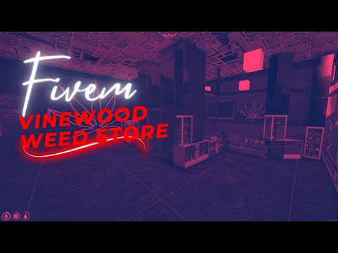 [FiveM Maps]  Vinewood weed store fivem for your cutom server