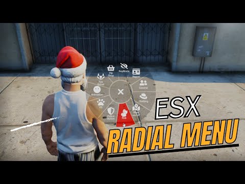 Esx Radial Menu  For System For Fivem Server