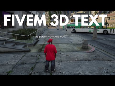 fivem 3d text | Fivem Store