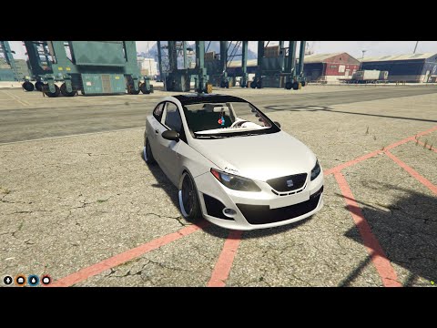 Fivem Seat Ibiza Spanish Gray Car | FiveM Sport Car & Vehicle