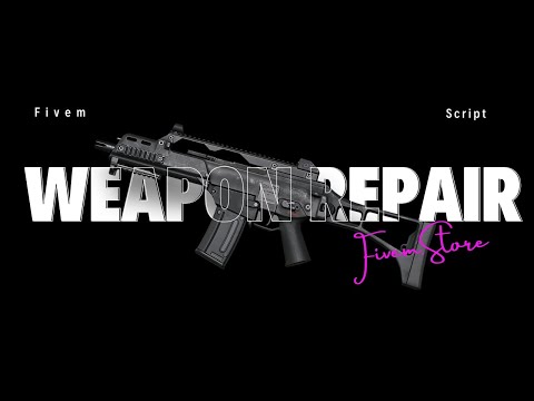 Fivem Weapon Repair Script  | Fivem Roleplay Scripts | Qbcore Script