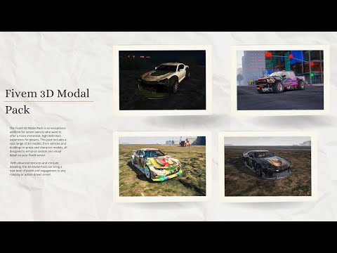 Fivem 3D Modal Pack