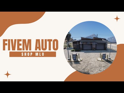 Auto Shop Fivem Interior & map for Fivem Store| GTA V